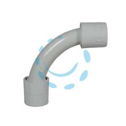 CURVA A 90° TUBO/TUBO IP65 - ø mm.25