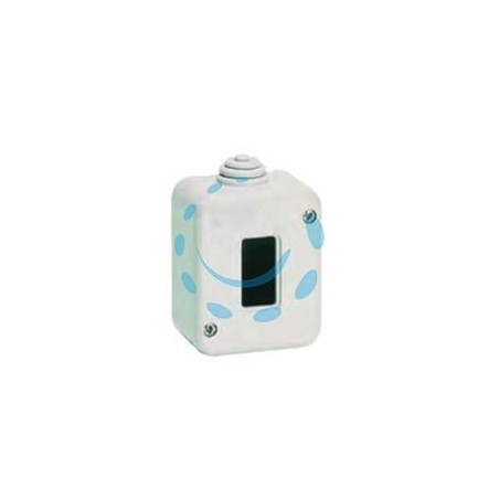 SCATOLA PORTAFRUTTI DA PARETE 1 POSTO IP40 - (1401)