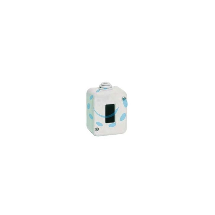SCATOLA PORTAFRUTTI DA PARETE 1 POSTO IP40 - (1401)