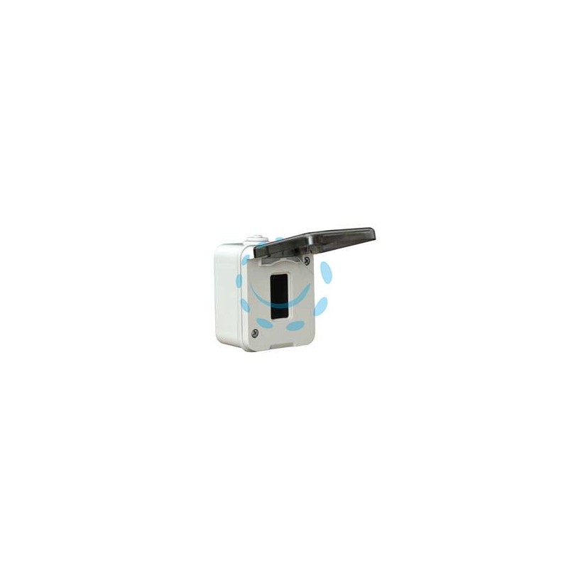 SCATOLA STAGNA PORTAFRUTTI 1 POSTO IP44 - mm.63,5x91,5h. (1551)