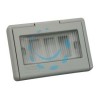 SCATOLA DA INCASSO PORTAFRUTTI 3P PORTELLO A FINESTRA IP44 - mm.122x16x83h. - (1733.G)