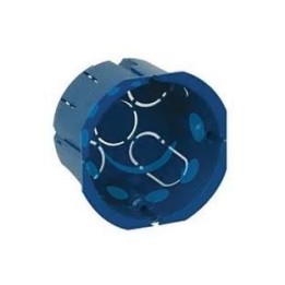 SCATOLA DA INCASSO PER CARTONGESSO TONDA SENZA COPERCHIO - 1/2 posti - ø mm.65