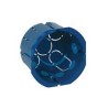SCATOLA DA INCASSO PER CARTONGESSO TONDA SENZA COPERCHIO - 1/2 posti - ø mm.65