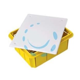 SCATOLA DI DERIVAZIONE DA INCASSO CON COPERCHIO IP40 - mm.154x98x70 - (1614)