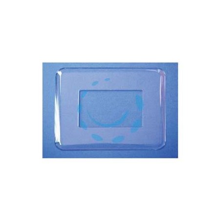 PLACCA SOTTOINTERRUTTORE TRASPARENTE 