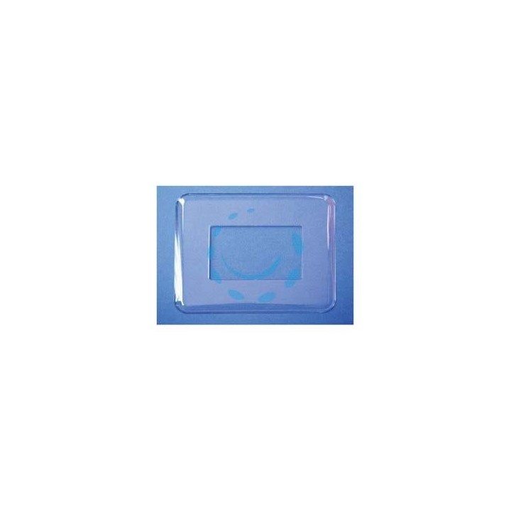 PLACCA SOTTOINTERRUTTORE TRASPARENTE 
