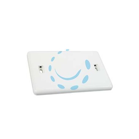 PLACCA COPERCHIO PER SCATOLA DA INCASSO RETTANGOLARE - 3 posti