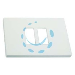 PLACCA 2 POSTI RAVVICINATI "VENUS" - mm.115x80h. - (1867.2F.B.)