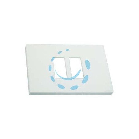 PLACCA 2 POSTI RAVVICINATI "VENUS" - mm.115x80h. - (1867.2F.B.)