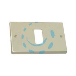 PLACCA 1 POSTO IN ALLUMINIO PAGLIERINO - mm.115x80h. 