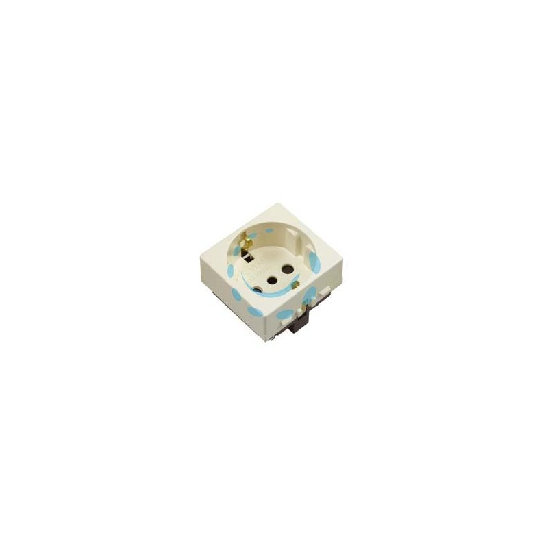 PRESA SICUREZZA SCHUKO P30 "VENUS" - 2 poli+terra 16A SCHUKO P30 c/sicurezza (7048.D)