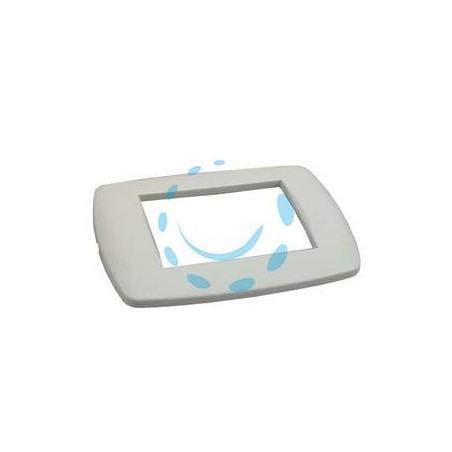 PLACCA 3 POSTI "MILLENNIUM" BIANCA - 3 posti - mm.123x84h.(7843.T.B)