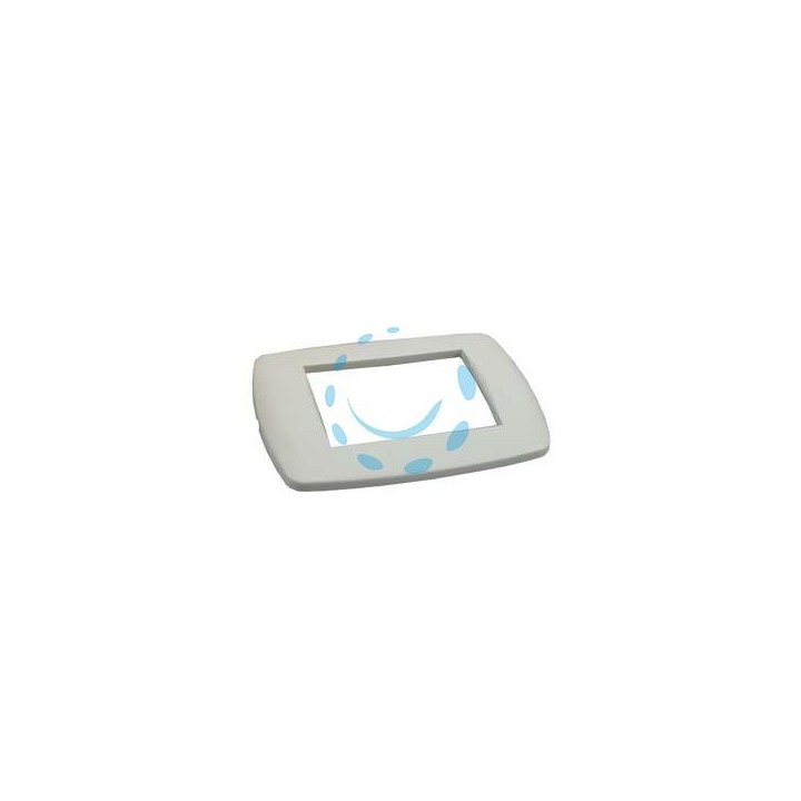 PLACCA 3 POSTI "MILLENNIUM" BIANCA - 3 posti - mm.123x84h.(7843.T.B)