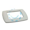 PLACCA 3 POSTI "MILLENNIUM" BIANCA - 3 posti - mm.123x84h.(7843.T.B)