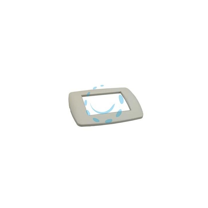 PLACCA 3 POSTI "MILLENNIUM" AVORIO - 3 posti - mm.123x84h. (7843.T.A)