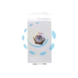 CONNETTORE TV/SAT "AQUA" - ø mm.9,5 (7658.F)
