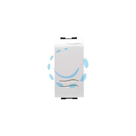 INTERRUTTORE INVERTITORE UNIPOLARE "AQUA" - invertitore 10AX 250V (7603.7)