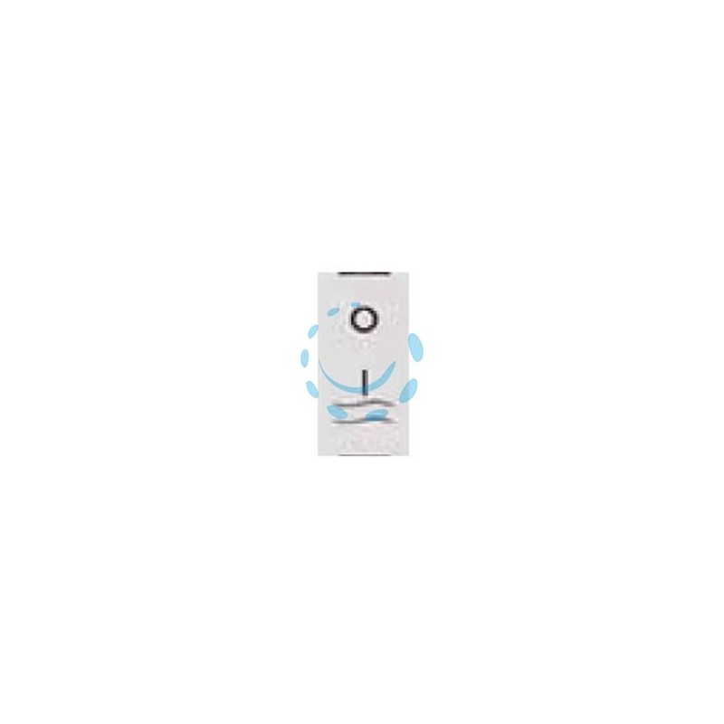 INTERRUTTORE BIPOLARE LUMINOSO "AQUA" - 16AX 250V (7612.2)