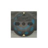 PRESA SICUREZZA SCHUKO TRIVALENTE "ONDA" - 2 poli+terra 10/16 SCHUKO c/sicurezza (7748.I)