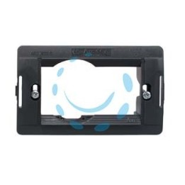 SUPPORTO PER SCATOLA RETTANGOLARE SCHUKO+1POSTO "ARC" - (7823.S)
