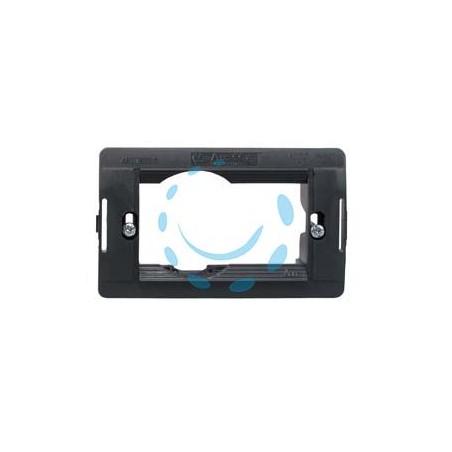 SUPPORTO PER SCATOLA RETTANGOLARE SCHUKO+1POSTO "ARC" - (7823.S)
