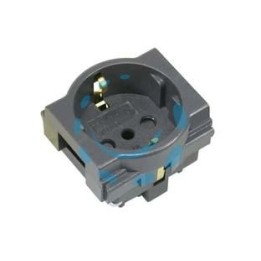 PRESA SICUREZZA SCHUKO SU DUE MODULI "ARC" - 2 poli+terra 16A SCHUKO con sicurezza (7892.D)