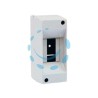 CENTRALINO DA PARETE SENZA SPORTELLO IP40 - mm.55x80x135h per 1/2 moduli - 4W (90.02)