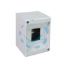 CENTRALINO DA PARETE SENZA SPORTELLO IP40 - mm.100x90x135h. per 2/4 moduli - 8W - (90.04)