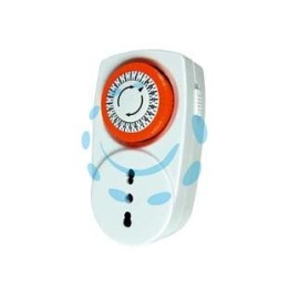 TIMER A PRESA GIORNALIERO CON INTERRUTTORE INTERVALLO 30 MINUTI 