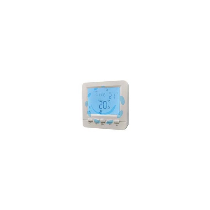 CRONOTERMOSTATO DIGITALE QUBO - mm.86x24x86h.