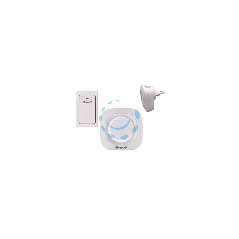 CAMPANELLO WIRELESS KIN-PLUG IN - colore bianco