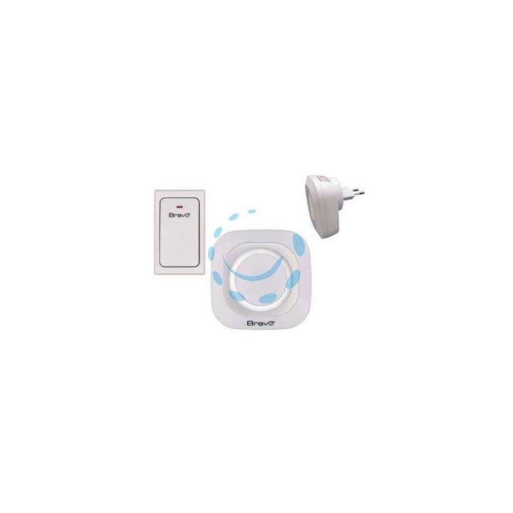 CAMPANELLO WIRELESS KIN-PLUG IN - colore bianco
