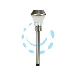 LAMPADA SOLARE INOX POLLUCE - ø cm.9x39,5h.
