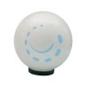 GLOBO OPALE CON BASE E PORTALAMPADA - ø mm.200 max 40w