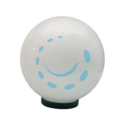 GLOBO OPALE CON BASE E PORTALAMPADA - ø mm.300 max 75w