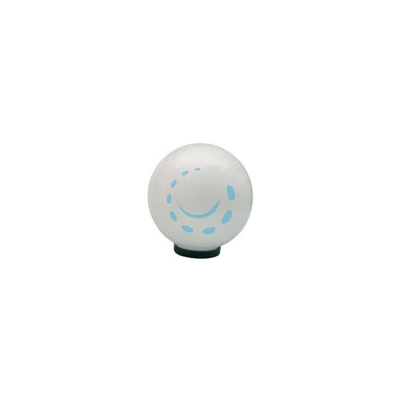 GLOBO OPALE CON BASE E PORTALAMPADA - ø mm.300 max 75w