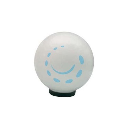 GLOBO OPALE CON BASE E PORTALAMPADA - ø mm.300 max 75w