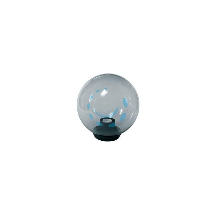 GLOBO FUME' CON BASE E PORTALAMPADE - ø mm.200 max 40w