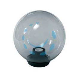 GLOBO FUME' CON BASE E PORTALAMPADE - ø mm.300 max 75w