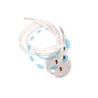 PORTALAMPADA IN STEATITE PER LAMPADE ALOGENE 12V colore bianco