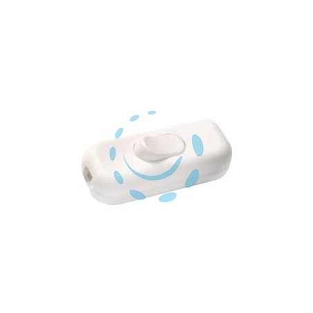 INTERRUTTORE PASSAFILO UNIPOLARE BIANCO 