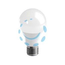 LAMPADA LED GOCCIA OPALE E27 - 8,5w - E27 - 2700°K calda - 806 lm 220°