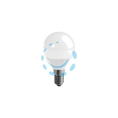 LAMPADA LED SFERA OPALE E14 - 3w - E14 - 4000°K naturale - 250 lm - 210°