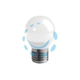 LAMPADA LED SFERA OPALE E27 - 3w - E27 - 6500°K fredda 250 lm - 210°
