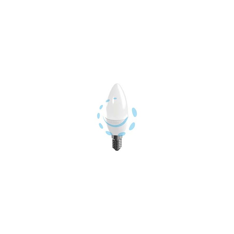 LAMPADA LED OLIVA OPALE E14 - 3w - E14 - 6500°K fredda 250 lm - 180°