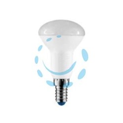 LAMPADA FARETTO LED REFLEX OPALE - 4,9w - E14 - 2700°K calda -470 lm - 120°