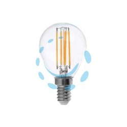 LAMPADA FILO LED SFERA CHIARA E14 - 4w - E14 - 2700°K calda - 470 lm - 320°