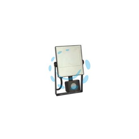 PROIETTORE A LED 10W CON SENSORE CREPUSCOLARE - 10w - 4000°K naturale - 800 lm - 117x198x59