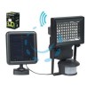 PROIETTORE SOLARE LED CON SENSORE - mm.124x45x170h. - 400 lumen 
