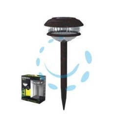 LAMPADA SOLARE LED ABS IN SET DA 4 PEZZI - ø mm.143x371h. - 5 lumen 